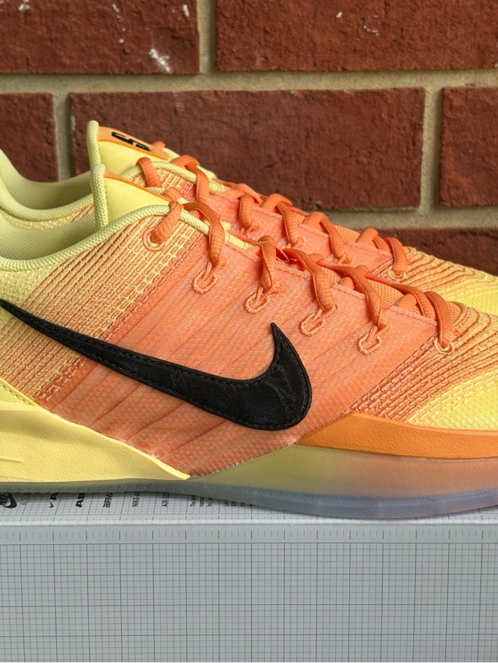 New Nike Air Sabrina 3 ASW Yellow Orange Black Mens Basketball Sneakers Shoes